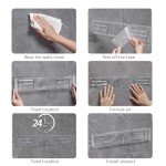 Clear Floating Bookshelf for Kids’ Rooms