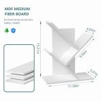 ZRWD 3-Tier Tree Bookshelf and Organizer Shelf