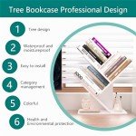 ZRWD 3-Tier Tree Bookshelf and Organizer Shelf