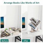 ZRWD 3-Tier Tree Bookshelf and Organizer Shelf