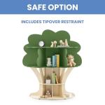 Delta Children Tree Bookcase - Fern Green Finish