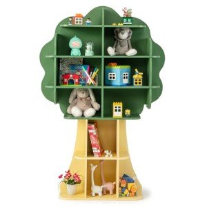 Costzon 6-Tier Kids Bookshelf & Toy Organizer