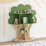Delta Children Tree Bookcase - Fern Green Finish