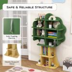 Costzon 6-Tier Kids Bookshelf & Toy Organizer