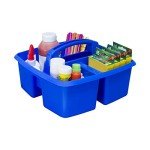 Azure 3-Compartment Caddy Organizer – 6-Pack