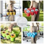 Joelver Plastic Cup Caddy - 6 Pack