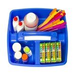 Azure 3-Compartment Caddy Organizer – 6-Pack