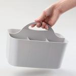 mDesign Small Office Storage Tote Caddy, 2 Pack