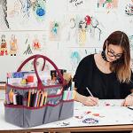 JJRING Craft and Art Tote - Versatile Organizer Bag