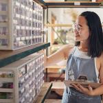 20-Drawer Clear Organizer Box for Home & Office