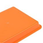 21-Pack Colorful Plastic Serving and Organizer Trays
