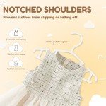 VILICK 50-Pack Non-Slip Toddler Clothes Hangers