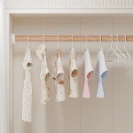 VILICK 50-Pack Non-Slip Toddler Clothes Hangers