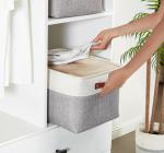 DECOMOMO Large Fabric Storage Bins - 3 Pack