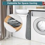 Foldable Mesh Laundry Basket with Reinforced Handles