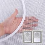 ZIIYAN 2 Pack Door Hanging Laundry Hamper Bag, Mesh Laundry Bag, Large Dirty Clothes Bag Over the Door Organizer