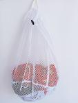 Small Commercial Mesh Laundry Bag with Handle and Drawstring for Dormitory, Travelling, College,Apartment, Camping, RV, Machine Washable, Hanging Mesh Bag,20×17inc