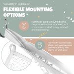 Handy Laundry Stuffed Animal Hammock Net (2-Pack) - Corner Hanging Mesh Toy Organizer for Kids Room, Flexible Storage for Plushies, Teddy Bears, Squishmallows & More - Durable & Easy to Install