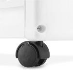 Whitmor 3 Tier Rolling Laundry Cart 8.50x26.0x31.0