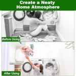 Yosuny Retractable Clothesline - 16.7Ft Twin Clothes Drying Laundry Line Indoor, Retractable Clothes Lines for Hanging Clothes Outdoor, Heavy Duty Retracting Clothing Line Wall Mounted, Shinygrey