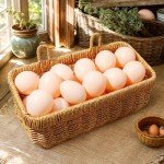 11 inches Wall Hanging Baskets Woven Basket Boho Style Fruit Basket Storage Baskets for Organizing Home Kitchen Garden Plants Hanging Decoration