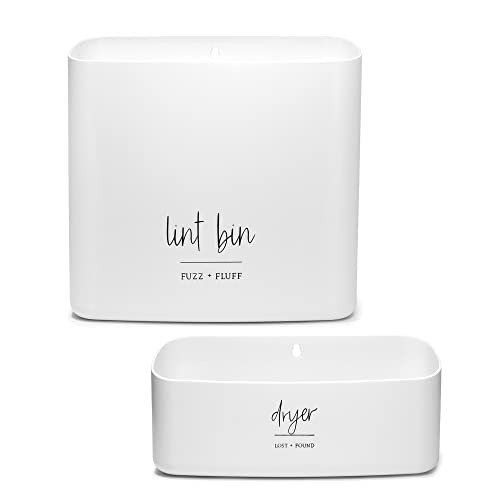 Magnetic lint bin (2 piece set)