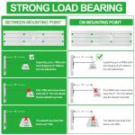 RELIANCER PVC Slat Wall Panels,4ft by 8ft (32 sqft) Garage Wall Organizer Storage System,Interlocking Slatwall Paneling Sheets,Workshop Slatwall Shelves Tools Organization,Wall Mounted Storage Rack