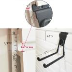 ATOOLA Slatwall Hooks, Garage Slatwall Accessories, Multi Size Slat Wall Accessory, 14 Pack Utility Hooks for Slatwall