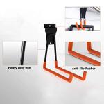 Intpro Slatwall Hooks Slatwall Accessories Utility Hooks Garage Storage Tool Organizer Large Heavy Duty Garage Panels Hooks for Ladders Bulk Items