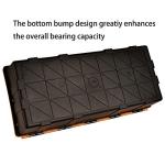 17-Inch Three-Layer Plastic Storage Box/Tool Box/Sewing Box Organizer, Multipurpose Organizer and Portable Handled Storage Case for Art Craft and Cosmetic (Style A)