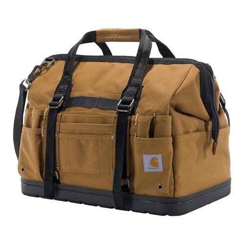 Carhartt Onsite portable tool bag with molded base