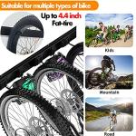 TORACK Bike Storage Rack, 6 Bike Racks & 5 Hooks for Garage, Wall Mount Vertical Bicycles Hanger for Home Space Saving, up to 600lbs, 64-inch