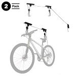 RAD Sportz Bicycle Hoist 2-Pack Quality Garage Storage Bike Lift with 100 lb Capacity Even Works as Ladder Lift Premium Quality