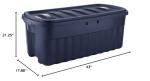 Rubbermaid 50 Gallon Roughneck️ Storage Tote Durable, Reusable, Plastic Storage Bin