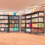 PrimeZone 5 Tier Wire Shelving Rack Storage Shelves with Wheels,Adjustable Rolling Heavy Duty Metal Shelving Unit,Utility Shelf for Kitchen Garage Closet Pantry Laundry 36" W x 14" D x 74" H