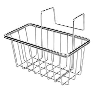 JIANYI Sponge Holder, Stainless Steel for Kitchen Sink, Rustproof Durable Caddy for Dishwashing and Brush Drying