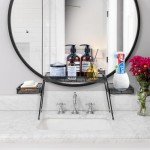 MyGift Black Metal Over The Sink Organizer Shelf Rack, 3 Tiered Bathroom or Kitchen Sink Storage Display Caddy