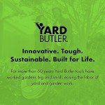 Yard Butler Compact Hose Reel Cart with Wheels Heavy Duty 100 Foot Metal Hose Reel Suitable for Gardens, Lawns, and Outdoor - IHTC-1