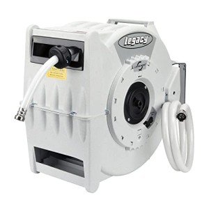 Legacy Levelwind Retractable Garden Hose Reel, 5/8 in. x 50 ft, PVC - L8346