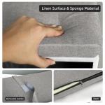 TJYGO Shoe Bench, 10 Cubbies Storage Rack Bench with Removable Padded Seat, Space Saving Shoe Shelf for Entryway, Living Room, Hallway, Bedroom