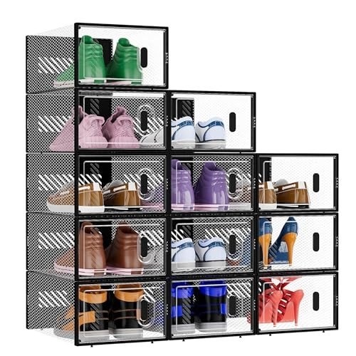Stackable shoe boxes