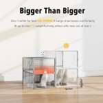 SEE SPRING X-Large Shoe Storage Box Fit Size 11, Clear Plastic Stackable Shoe Organizer for Closet, Space Saving Sneaker Shoe Rack Containers Bins Holders for Entryway, Under Bed, 12 Pack Clear