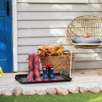Kingrol 3 Pack Boot Trays, Waterproof Shoe Mats for Entryway Indoor, Multi-Purpose Trays for Boots, Shoes, Garden, 29 x 14.3 Inch