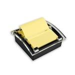 Post-it Pop-up Notes Dispenser, 3 in x 3 in, Black Base Clear Top, 6-Pack