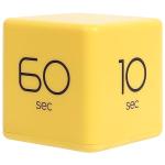mooas Cube Timer (Yellow), Time Management, Kitchen Timer Kids Timer Workout Timer, Timer for Studying, Cooking, 10, 20, 30, 60 sec Timer Setting