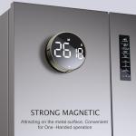 BlueSnail Kitchen Timer, Productivity Timer with LED Digital Display, Smart Timer for Home Classroom Gym Office, Volume and Brightness Adjustable Efficana Timer (Guncolor)