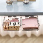 YOOUSOO Large Under Desk Drawer,2 Packs Self-Adhesive Under Desk Storage Organizer,Hidden Desk Drawer Slide-out,Attachable Pen Holder for Office Home School Kitchen