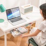 Submatches Under Table Desk Drawer Storage Organizer, Attachable Under Desk Storage, Strong Adhesive Pencil Drawer Slide Out, Add a Hidden Under Mounted (Extra Large)
