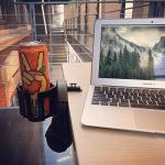Cup-Holster - The Best Anti-Spill Cup Holder for Your Desk or Table