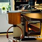 cowinational Luxury 2-in-1 Desk Cup Holder (Wooden Design)